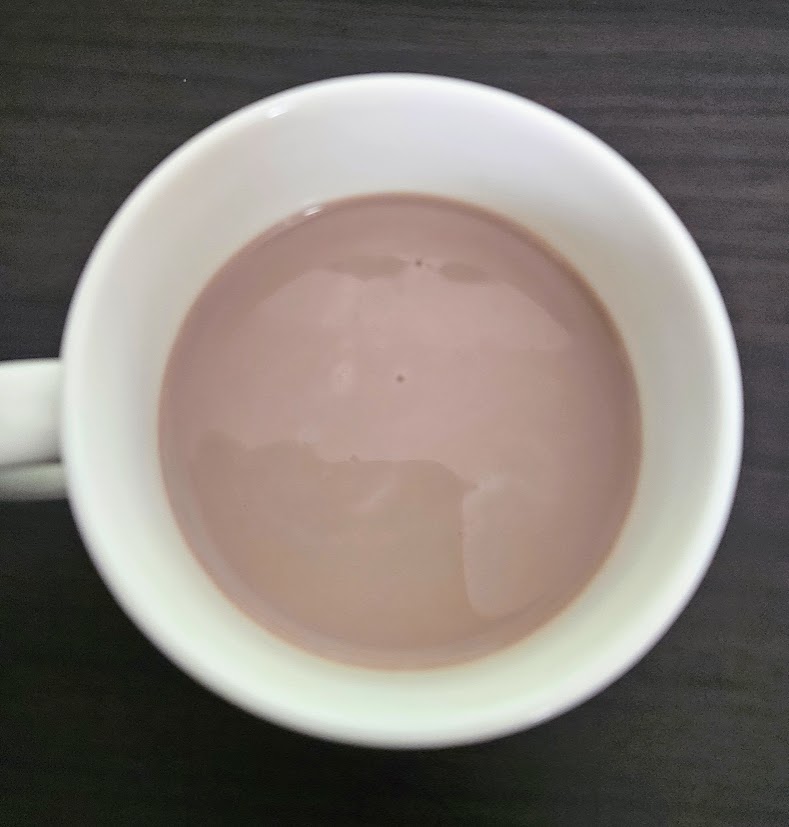 実際に注いだ写真