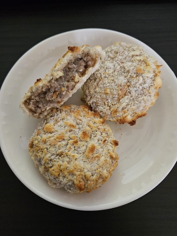 メンチカツの断面
