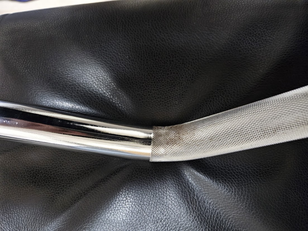 湾曲部の錆　ズーム写真